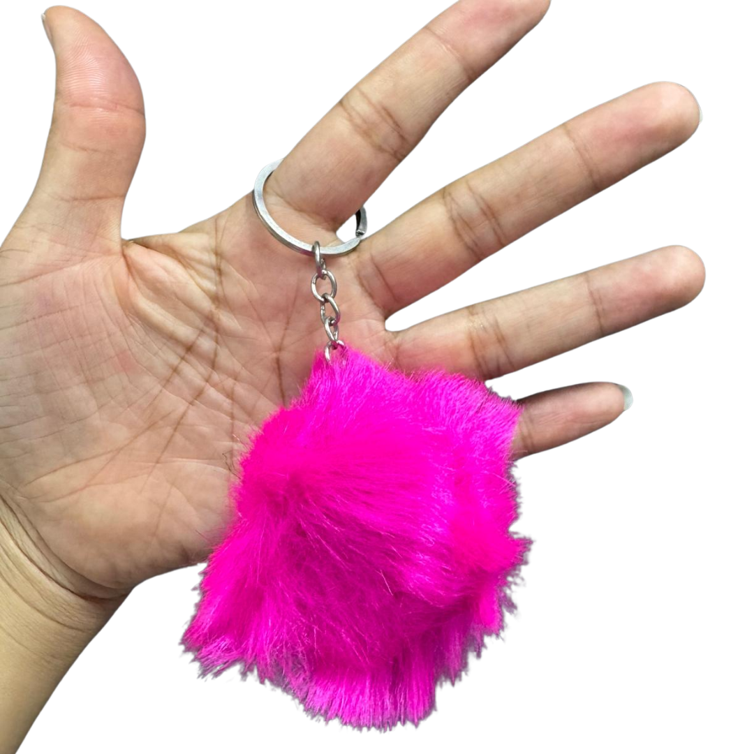 LLAVERO POMPOM