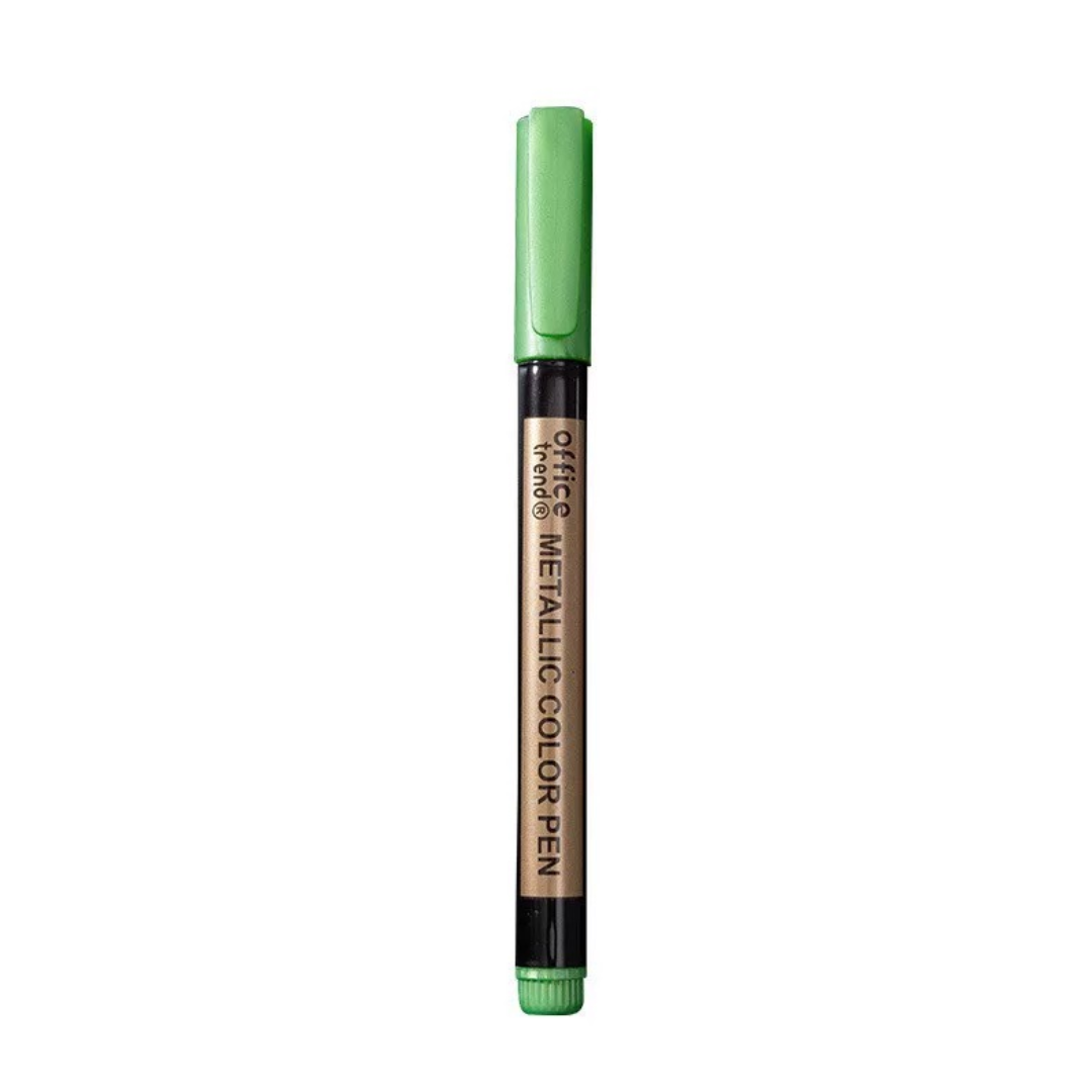 MARCADOR ESTUCHE X 6PCS METALIZADO
