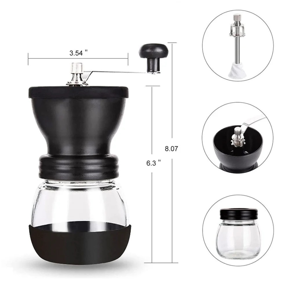 SET MOLINO MANUAL+ RECIPIENTE AUX.