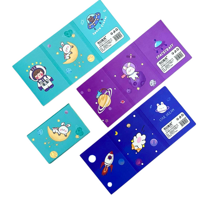 NOTA ADHESIVA LIBRITO FIGURAS ASTRONAUTA