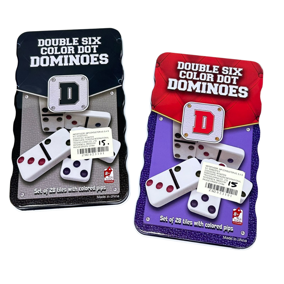 DOMINO CAJA METALICA DOBLE-6