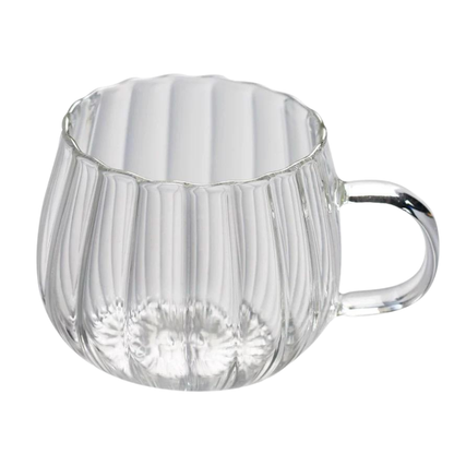 POCILLO VIDRIO TROQUELADO 400ML