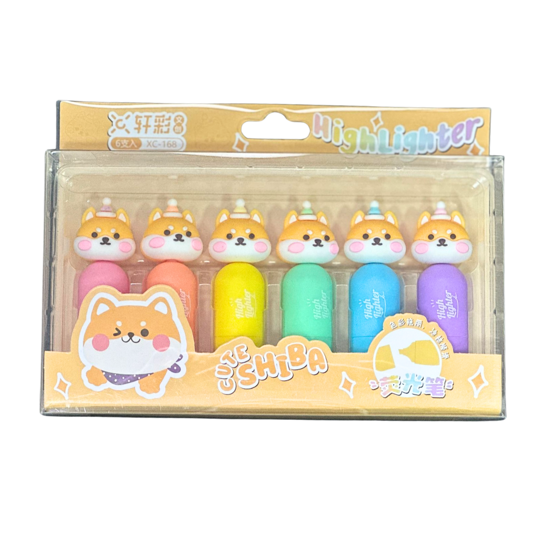 RESALTADOR DISPLAY X 6PCS FIGURAS