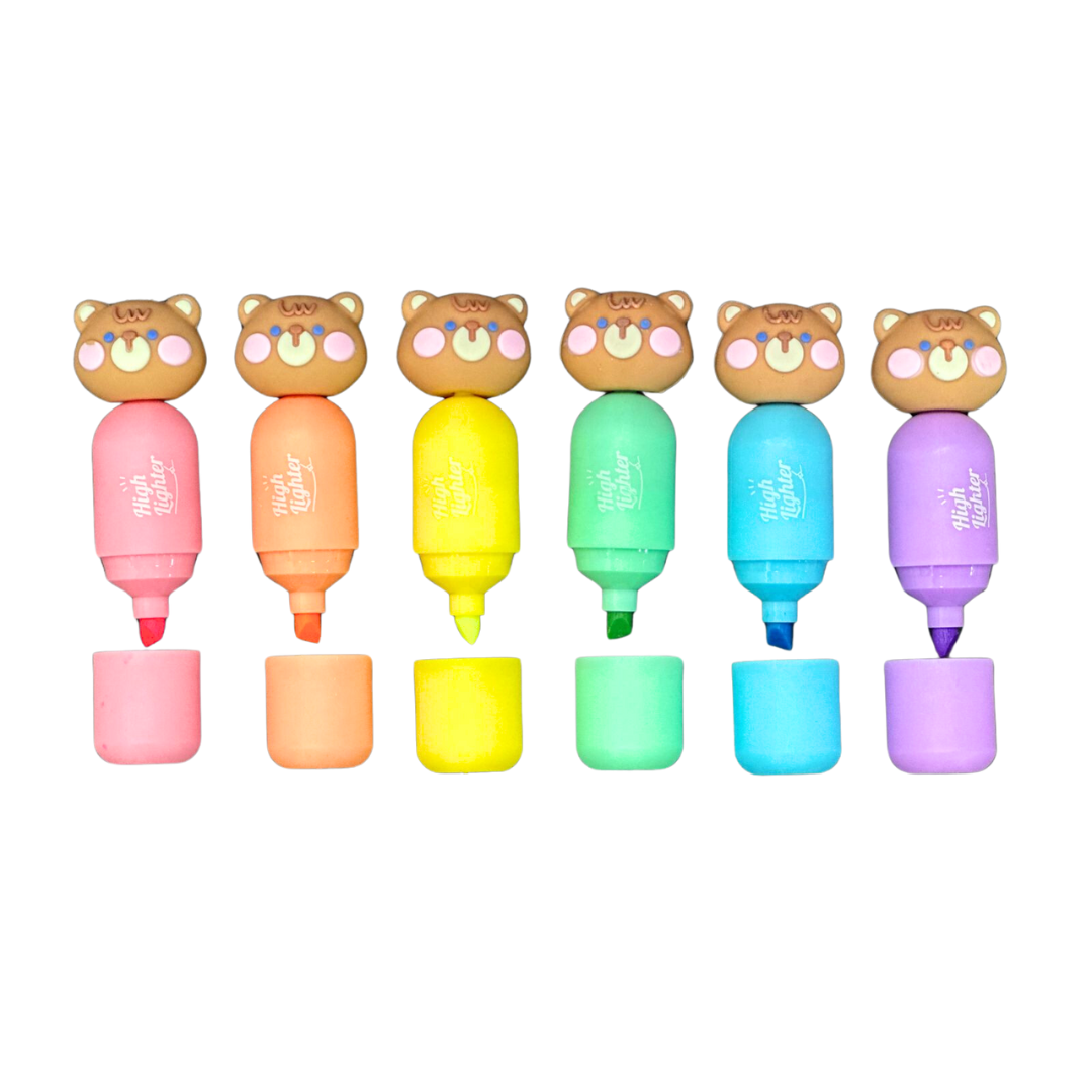 RESALTADOR DISPLAY X 6PCS FIGURAS