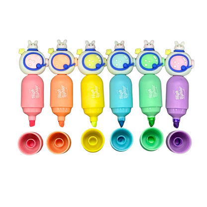 RESALTADOR DISPLAY X 6PCS FIGURAS
