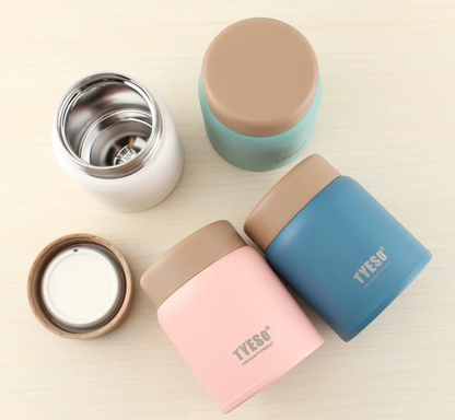 MINI TERMO UNICOLOR TAPA ROSCA 220ML