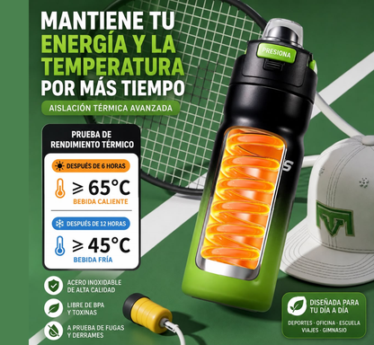 TERMO DOBLE BOQUILLA DEGRADE 550ML