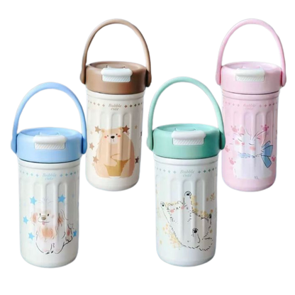 VASO TERMO CON PITILLO ESTAMPADO