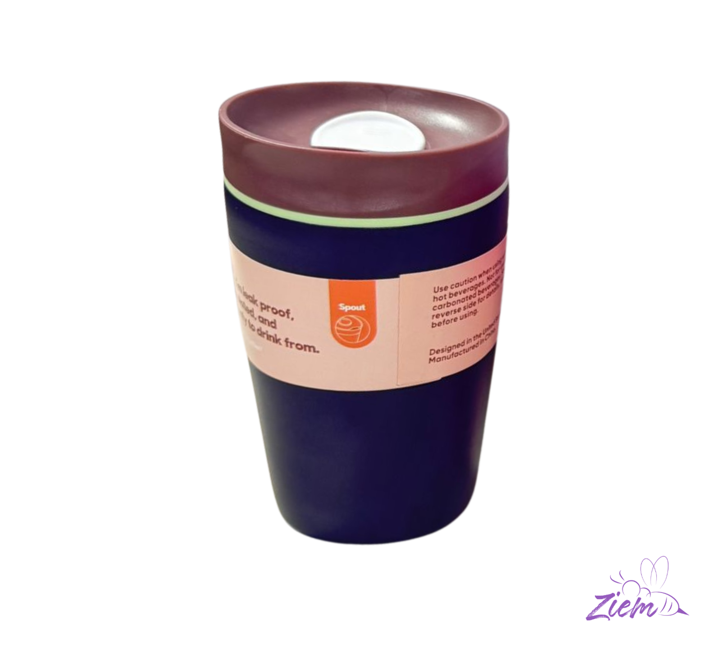 TERMO VASO TAPA BOQUILLA DUOCOLOR 350ML