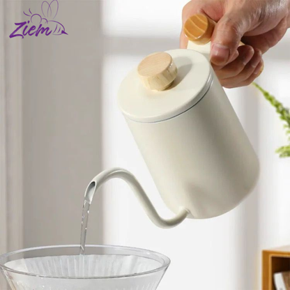 TETERA CUELLO DE GANSO BLANCA