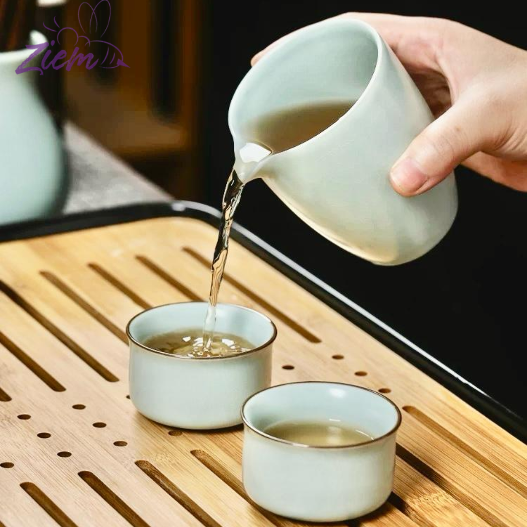 SET DE TÉ TRADICIONAL BLANCA X 10PCS