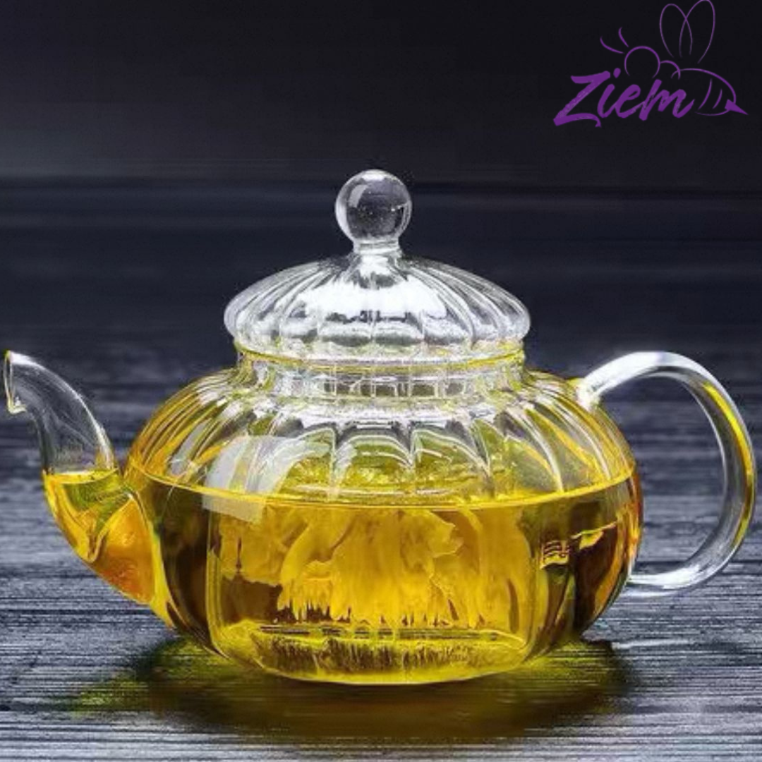 TETERA VIDRIO INFUSOR TROQUEL 800ML