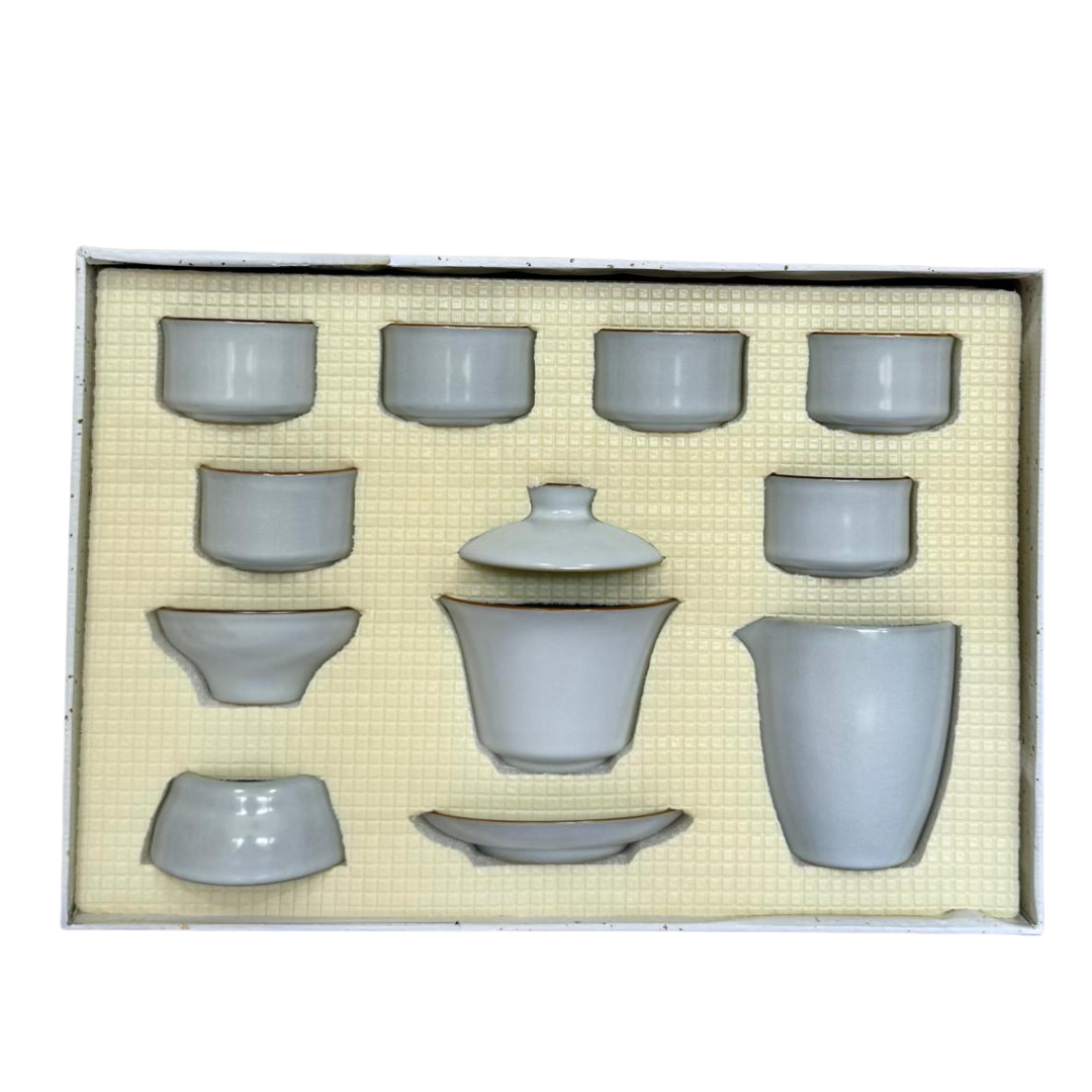 SET DE TÉ TRADICIONAL BLANCA X 10PCS