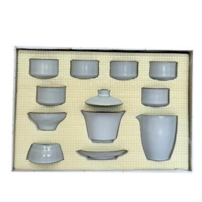 SET DE TÉ TRADICIONAL BLANCA X 10PCS