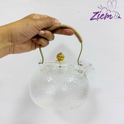 TETERA VIDRIO INFUSOR TROQUELADA