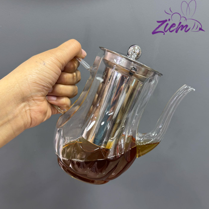 TETERA VIDRIO INFUSOR CUELLO 800ML