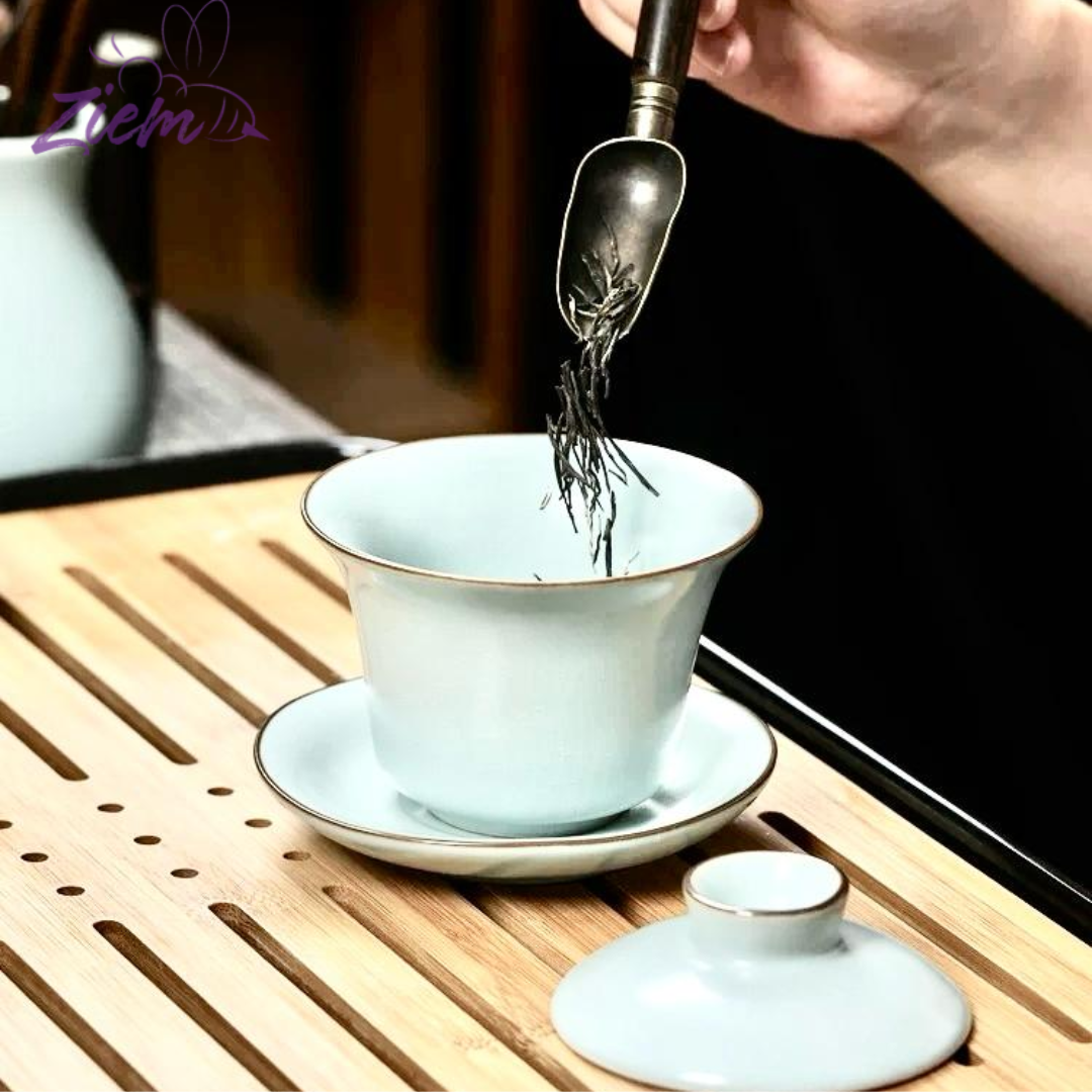 SET DE TÉ TRADICIONAL BLANCA X 10PCS