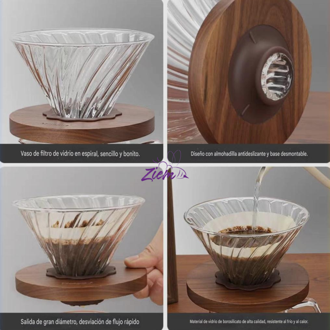 DRIPPER V60 MADERA PREMIUM