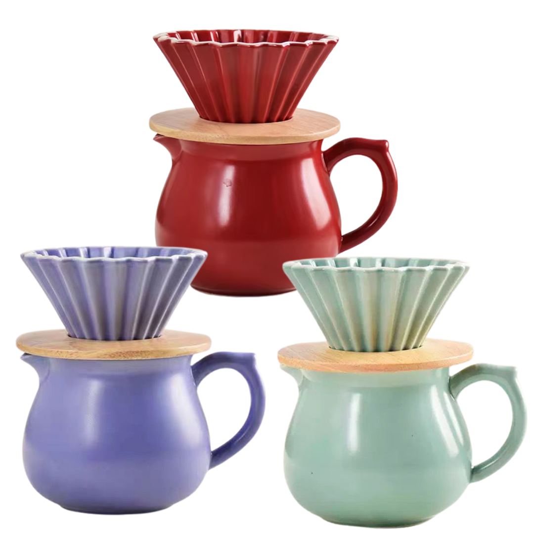 SET V60 ORIGAMI DE CERAMICA