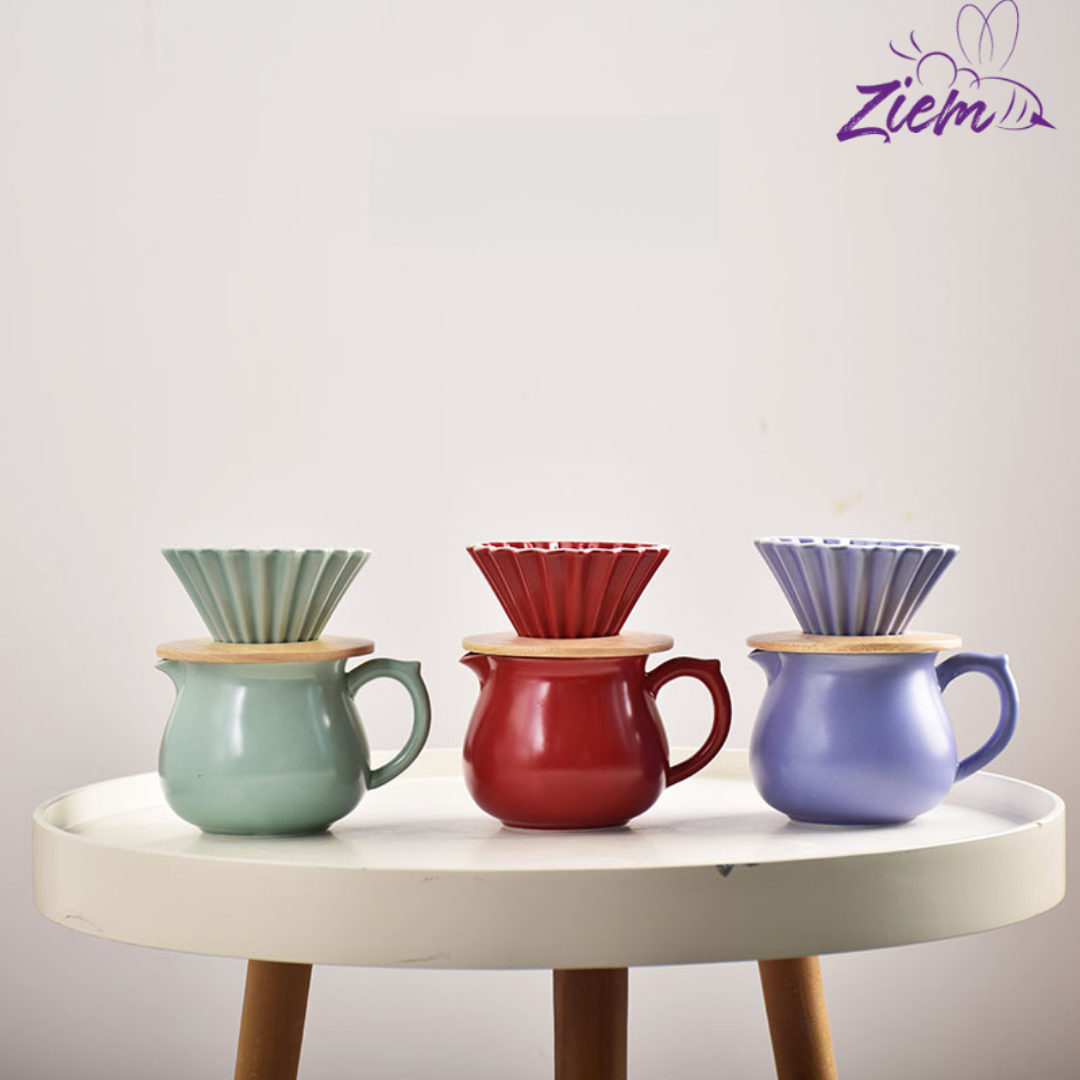 SET V60 ORIGAMI DE CERAMICA