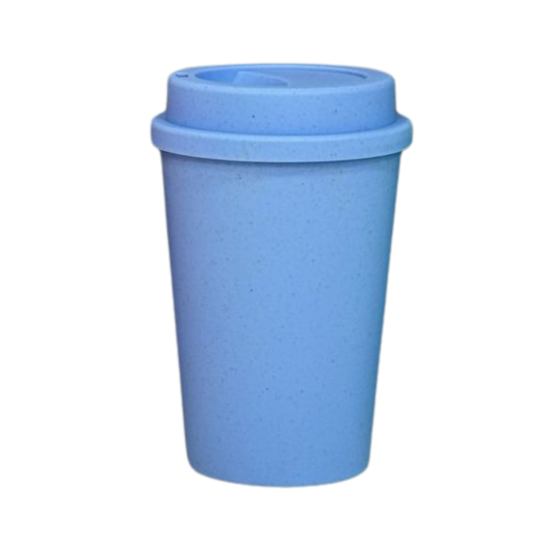 VASO REUTILIZABLE DE FIBRA DE TRIGO – COLORES PASTEL