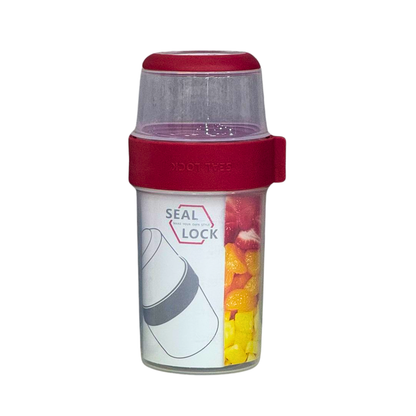 SET DE RECIPIENTES DOBLE COMPARTIMIENTO HERMÉTICO – 2 WAY CONTAINER