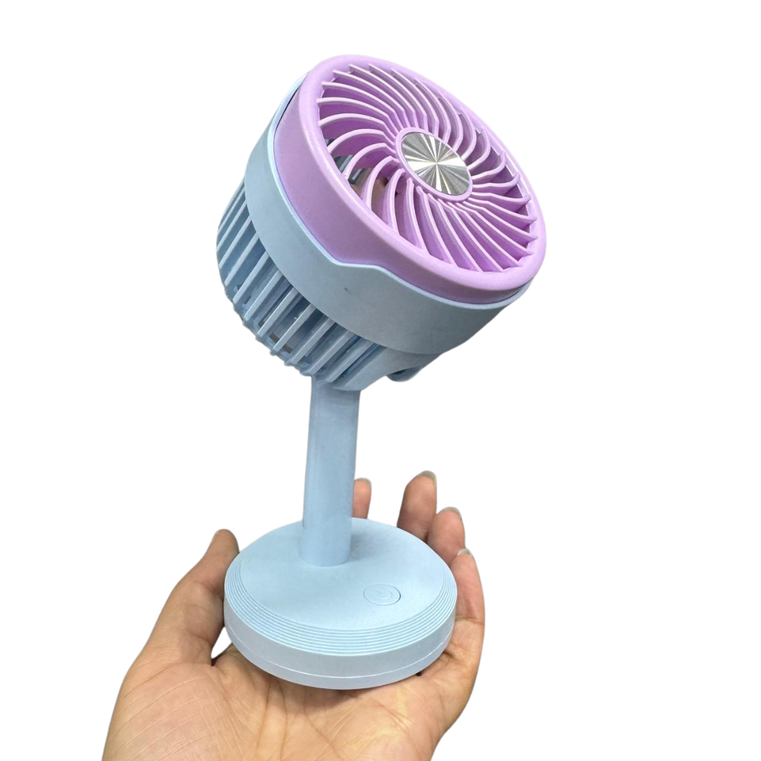 VENTILADOR RECARGABLE DUOCOLOR