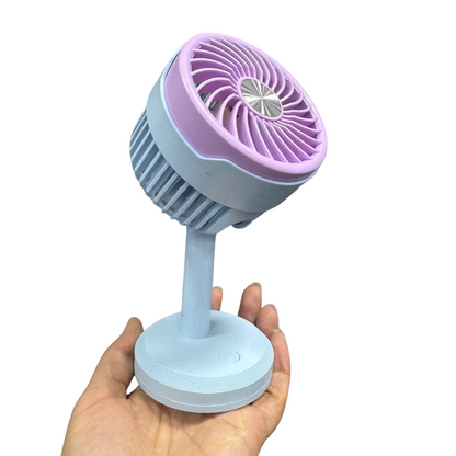 VENTILADOR RECARGABLE DUOCOLOR