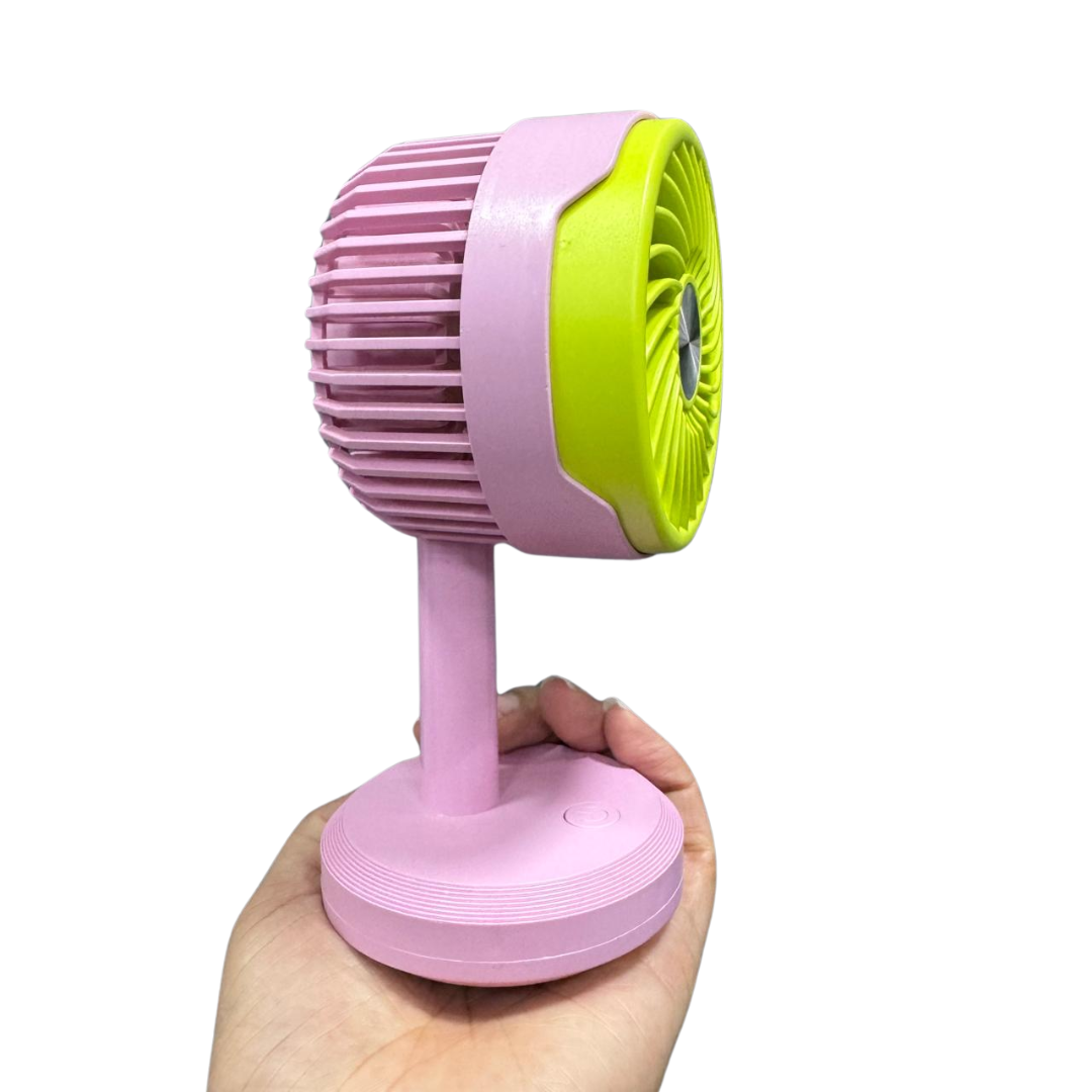 VENTILADOR RECARGABLE DUOCOLOR