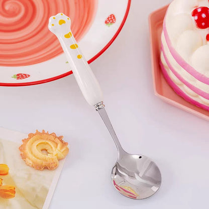 SET DE CUBIERTOS X2 PATITA DE GATO