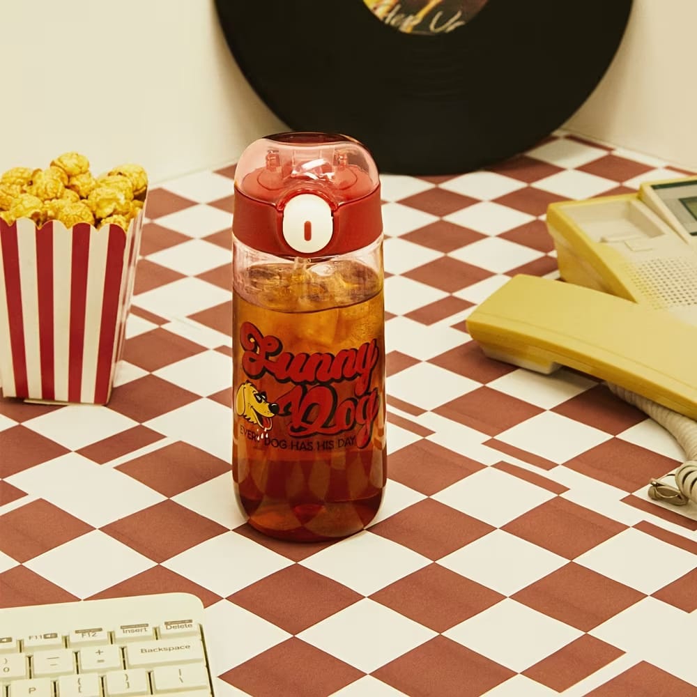 BOTELLA CON PITILLO LUNNY DOG 500ML