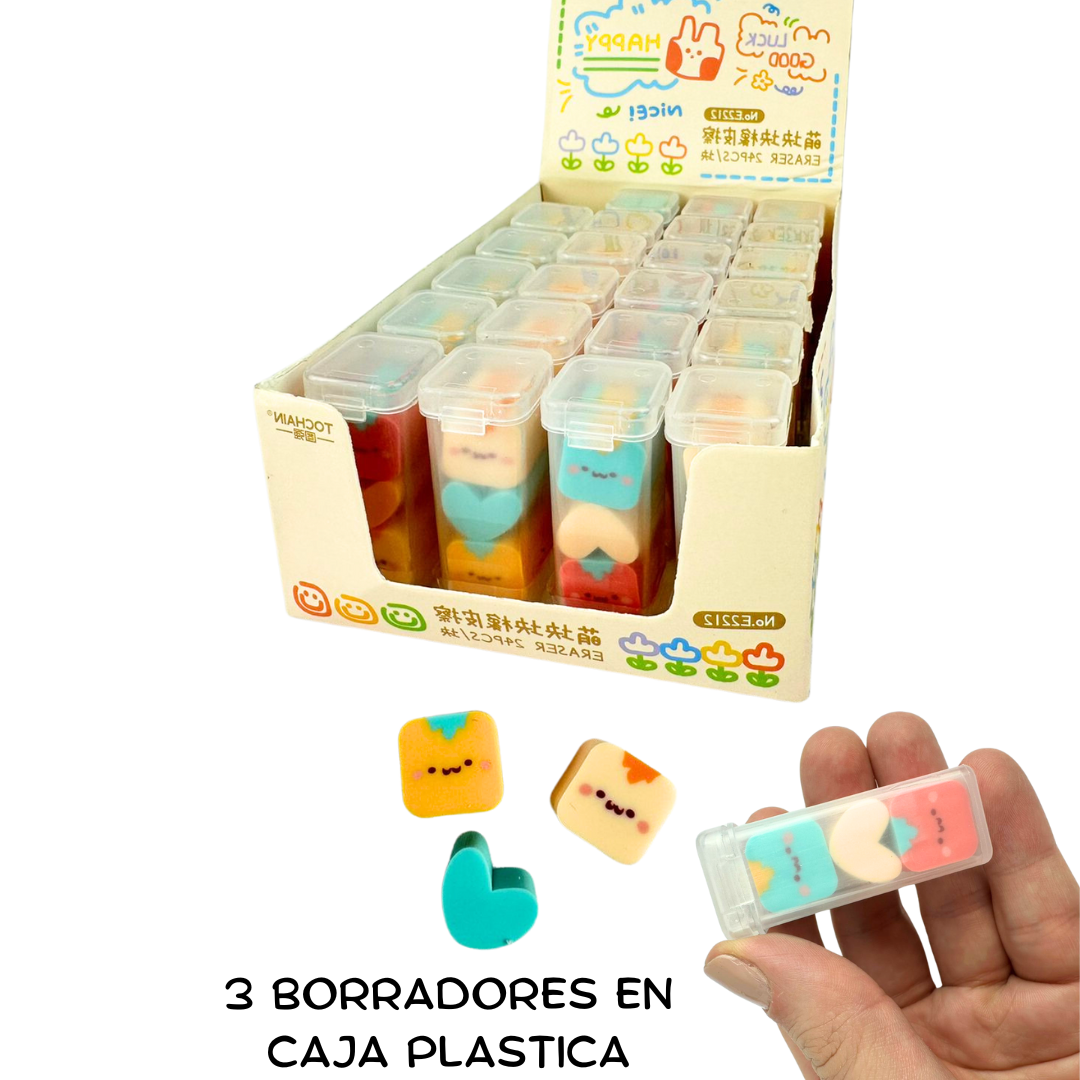 BORRADOR FIGURAS  DISPLAY X 3PCS