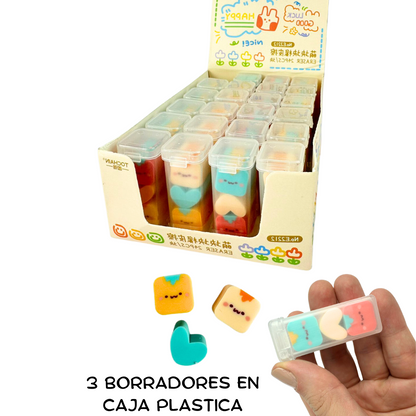 BORRADOR FIGURAS  DISPLAY X 3PCS