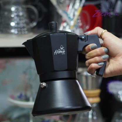 CAFETERA ITALIANA NEGRA HONEY HOME BY ZIEM