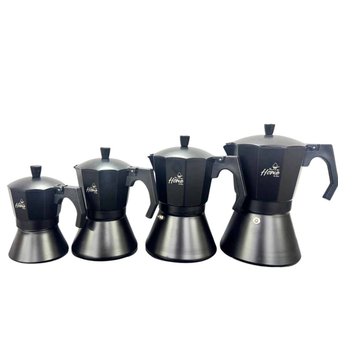 CAFETERA ITALIANA NEGRA HONEY HOME BY ZIEM