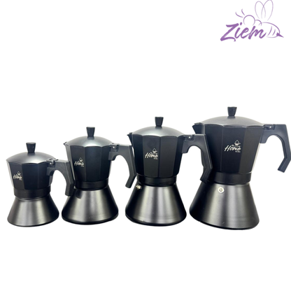 CAFETERA ITALIANA NEGRA HONEY HOME BY ZIEM