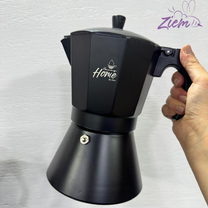 CAFETERA ITALIANA NEGRA HONEY HOME BY ZIEM