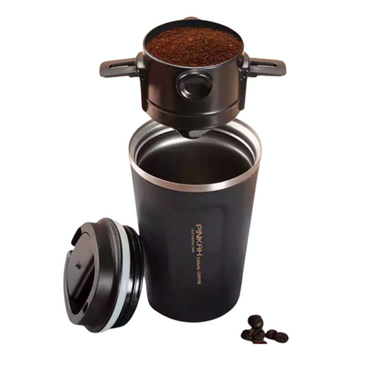 FILTRO DE CAFE PORTATL DOBLE MAYA METALICA