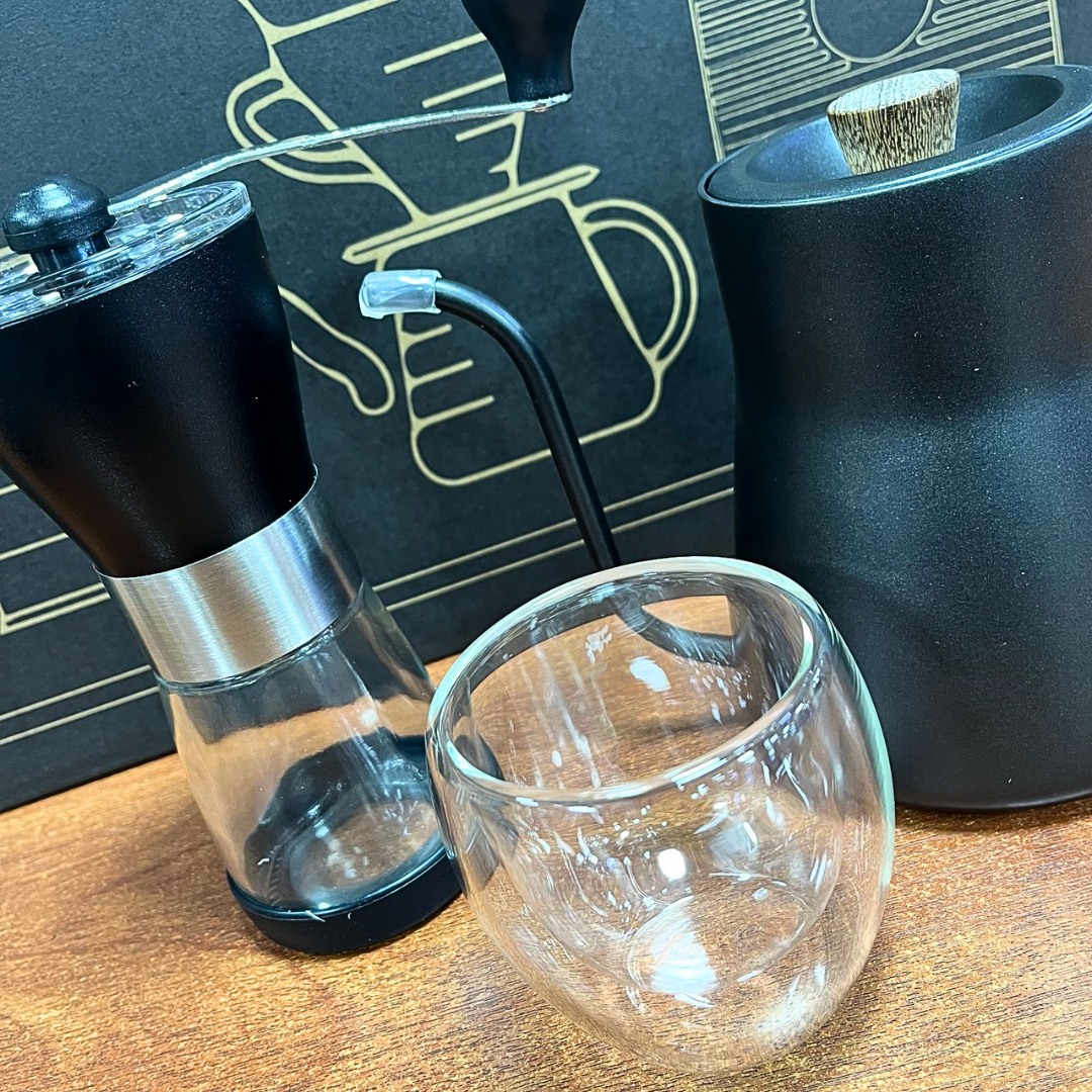 SET MALETA BARISTA PORTATIL X 9PCS