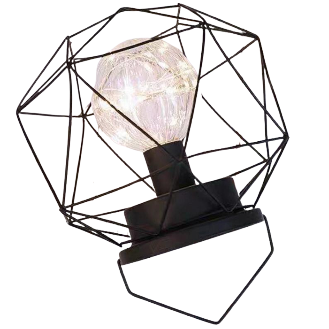 LAMPARA ORIGAMI METALICA