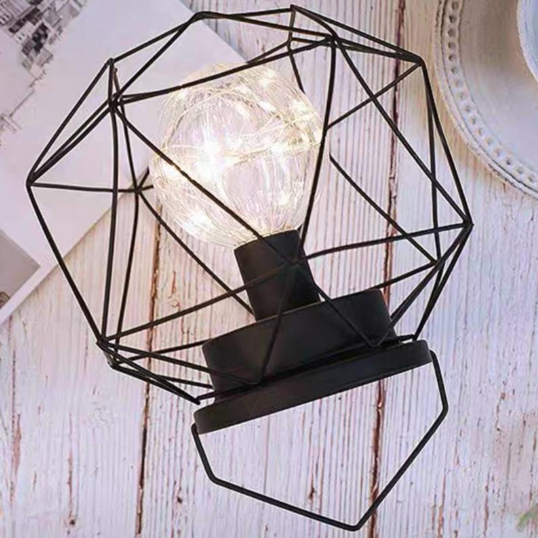 LAMPARA ORIGAMI METALICA