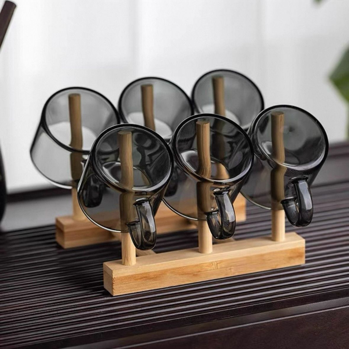 POCILLO DE VIDRIO LISO 6PCS