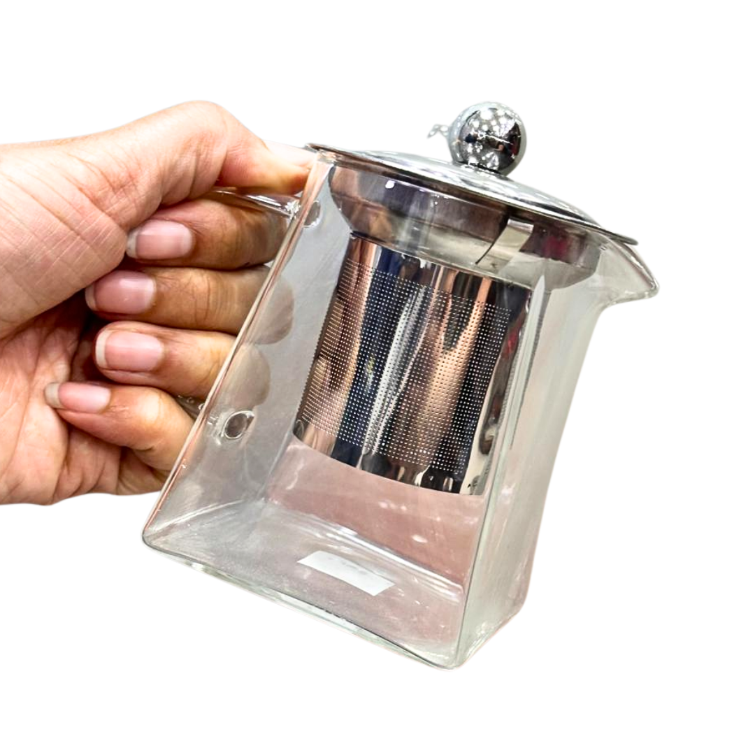 TETERA EN VIDRIO INFUSION RECTA 350ML