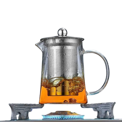 TETERA EN VIDRIO INFUSION RECTA 350ML